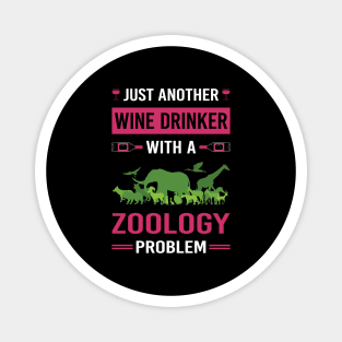 Wine Drinker Zoology Zoologist Magnet